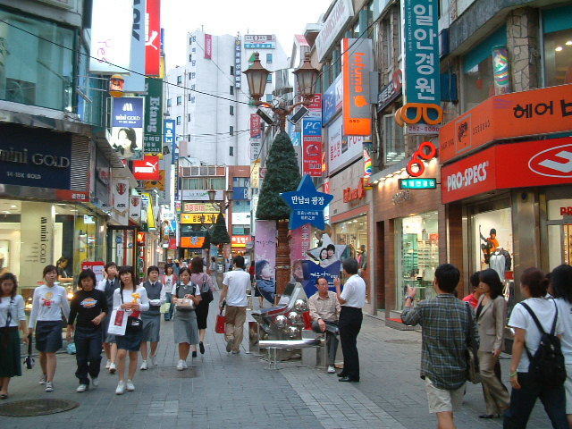 韩国首尔街头