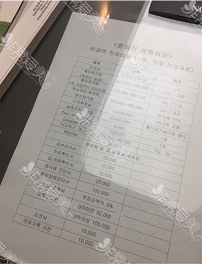 韩国Dr.ham's整形医院价格表 韩国Dr.ham's整形医院价格表