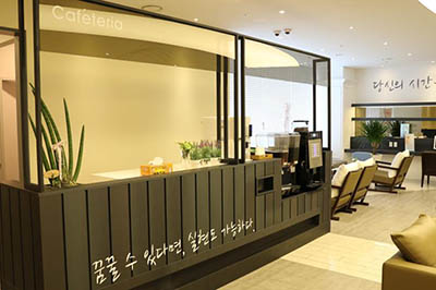 韩国BL整形外科咖啡饮料吧台