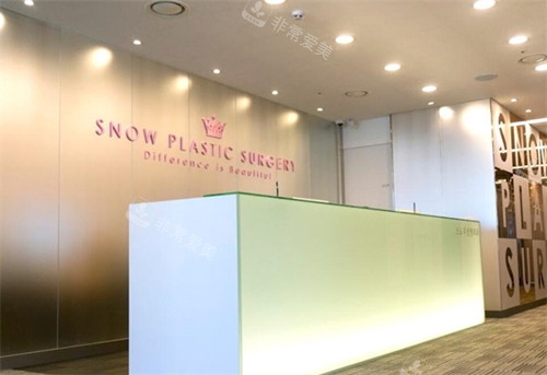 韩国SNOW整形外科服务台