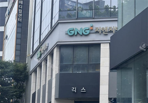 韓國GNG整形門頭照片