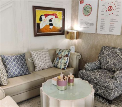 济南美思慕医疗美容等候区图片