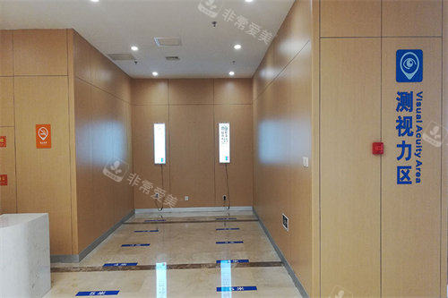 沈阳普瑞眼科医院测试力区