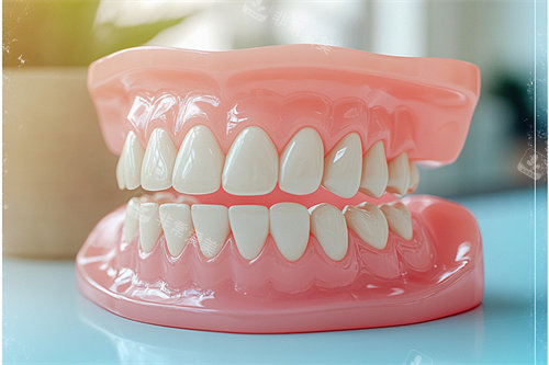 牙齿假牙漫画模型示意图