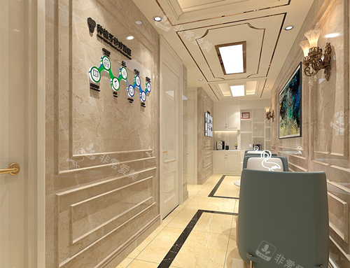 广西崇左博雅口腔丽江诊所走廊