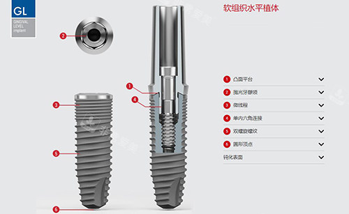 西泰克种植牙GL材料