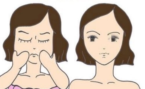 面部磨骨前后对比图 面部磨骨前后对比图