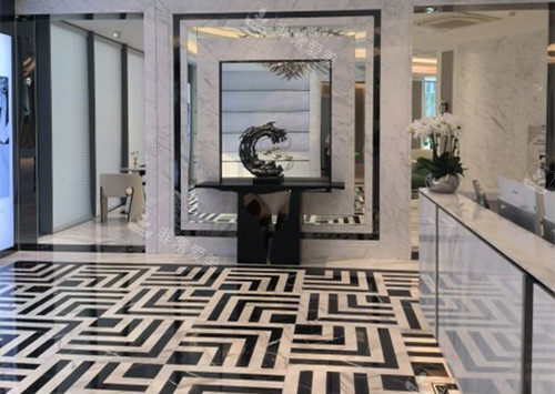 杭州浮想国整形大厅陈设示意图