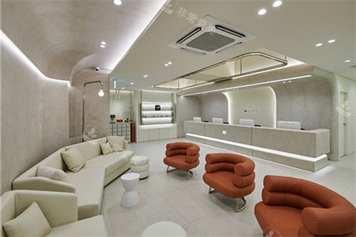 韩国Baid皮肤科的大厅