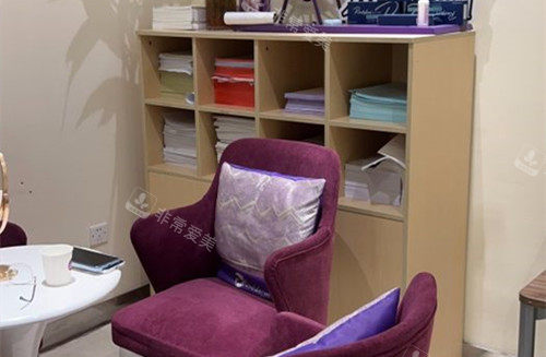 杭州美莱整形洽谈室环境