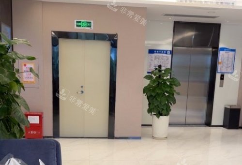 梅州曙光整形电梯口示意图