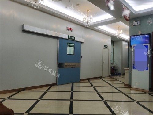 太原时光整形美容医院手术室门口