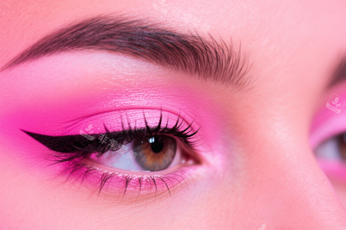 双眼皮化妆图片