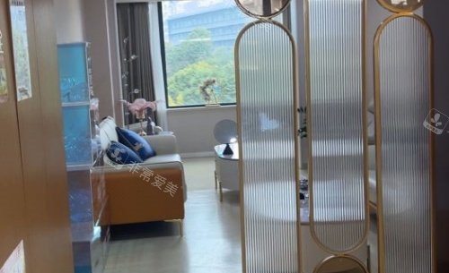 成都画美整形医院等候区示意图