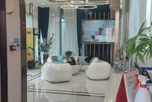 成都丝恒植发休息区示意图