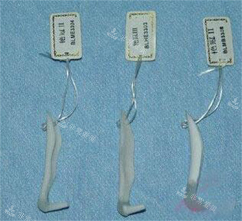 艳冠隆鼻假体材料展示