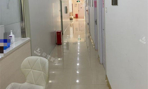 郑州郑东美遇医疗美容走廊图