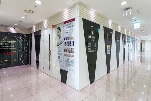 韩国Qline女性医院走廊示意图 韩国Qline女性医院走廊示意图