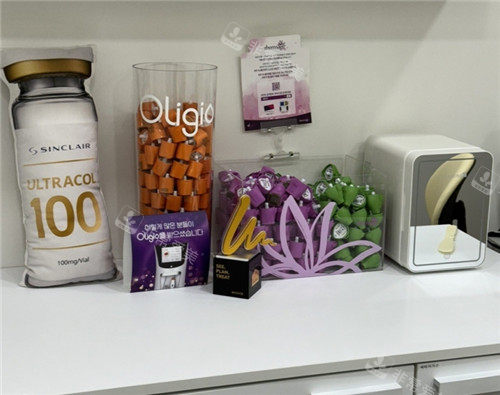 韓國Baid皮膚科醫(yī)院耗材展示區(qū) 韓國Baid皮膚科醫(yī)院耗材展示區(qū)