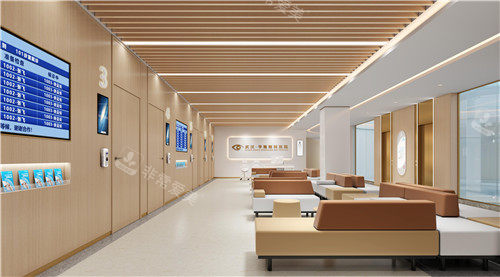 武汉华厦眼科门诊等候区