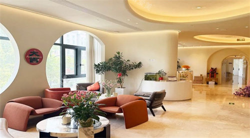 温州云美医美大厅环境