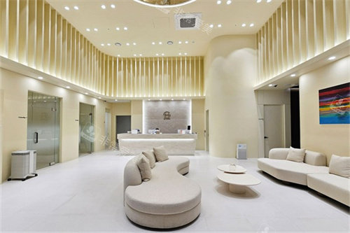 韩国HS皮肤科的大厅