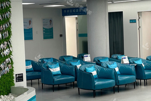 广州视可佳眼科医院休息区图