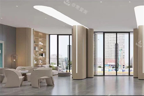 杭州萧山艺然美医疗美容门诊大厅环境