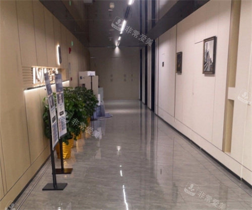 杭州颜星晶致医疗美容走廊环境图