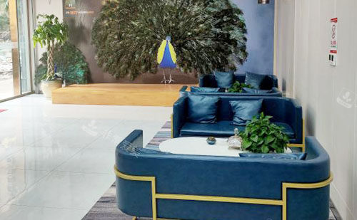 贵阳发博士植发大厅休息区