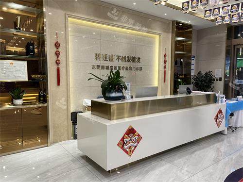 东莞碧莲盛植发前台区 东莞碧莲盛植发前台区