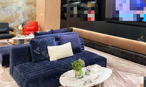 成都华生铂悦医疗美容沙发休息区