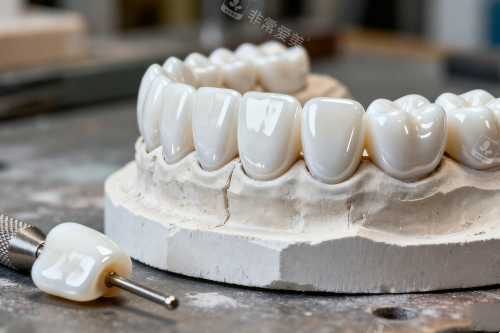 牙齿石膏模型图