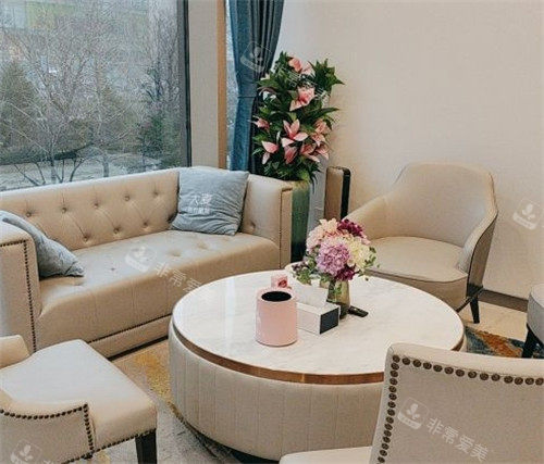 大连大麦微针植发休息区