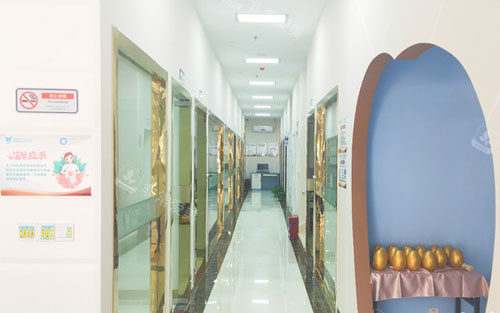 广州博德美加口腔走廊环境实拍图