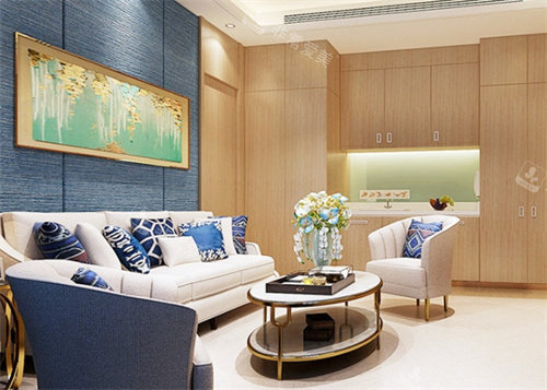 成都大麦植发休息区环境图