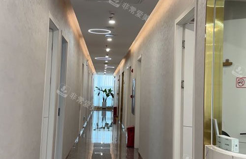 东莞紫芯医疗美容走廊环境图 东莞紫芯医疗美容走廊环境图