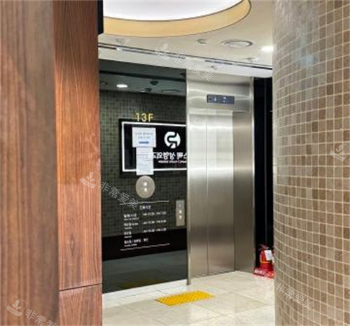 韩国respect整形门口环境