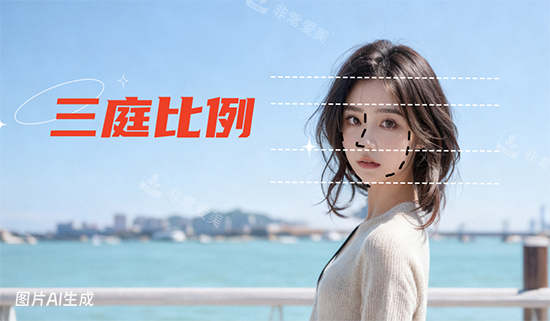 幼态脸三庭比例