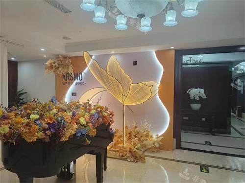 北京华韩整形大厅内部环境示意图