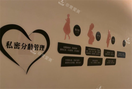 温州云美医美私密管理宣传墙