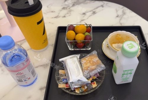 苏州薇琳美容院休息区甜点示意图