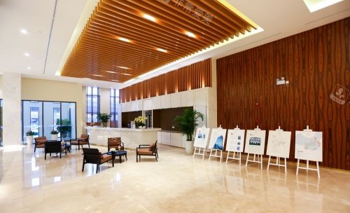 苏州薇琳美容院等候区大厅示意图