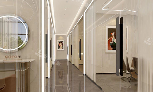 深圳柏颜整形走廊环境