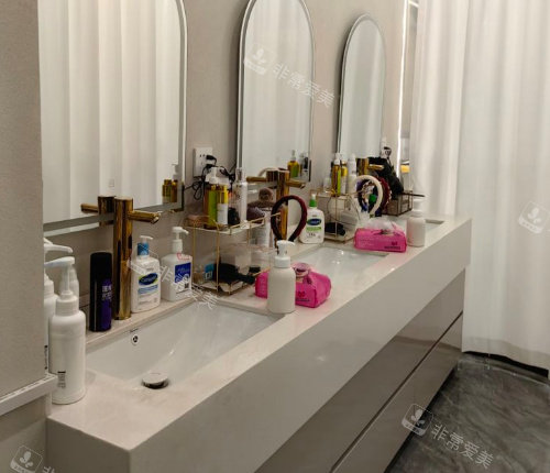 深圳柏颜医疗美容化妆区