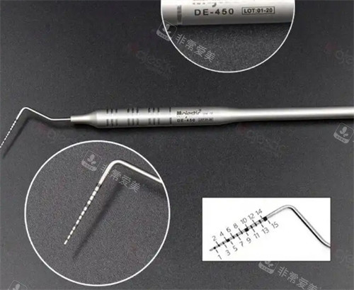 牙周的探针细节