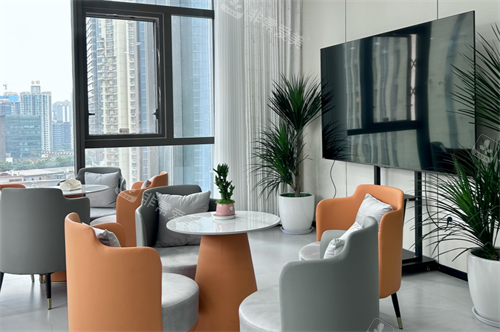 重庆御定美医疗美容接待区 重庆御定美医疗美容接待区