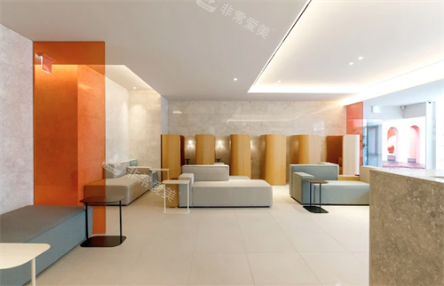 韩国Luho汝好整形外科的大厅