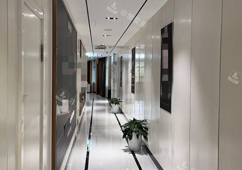 益阳德美整形内部 过道环境