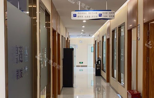 佛山碧莲盛植发走廊环境图